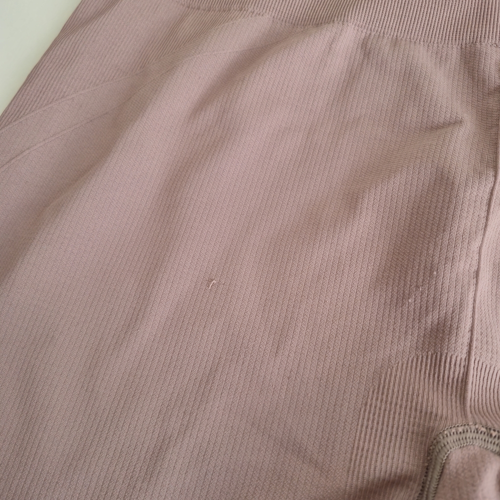 Lululemon Ebb to Street Tight Ruched Crop Leggings Mauve Size 12 - Picture 13 of 14